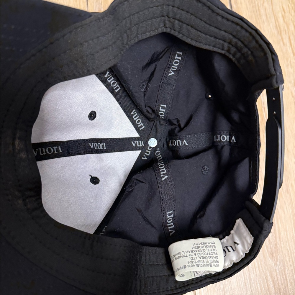 Vuori Black Performance Snapback Hat Athleisure R… - image 7